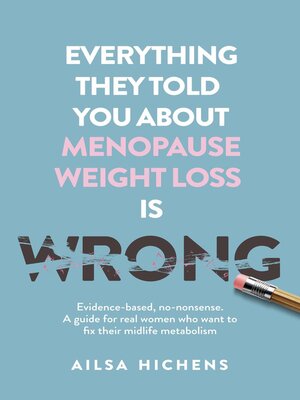 cover image of Everything They Told You About Menopause Weight Loss is Wrong